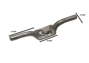 Cleat Hook Trailer Rope Tieback BZP 125mm 5 + Screws Pack Size 2 - Picture 1 of 1