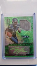 2015 Panini Spectra WR Tyler Lockett #16 Auto-Patch Nr. 07/10 Seattle Seahawks