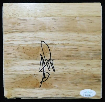 Stacey Augmon Atlanta Hawks Firmado 6x6 Suelo Autenticado JSA Foto 1 de 2