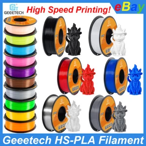 Geeetech HS-PLA 3D Drucker Filament 1kg 1,75mm High Speed Druck Filament NEU - Bild 1 von 26