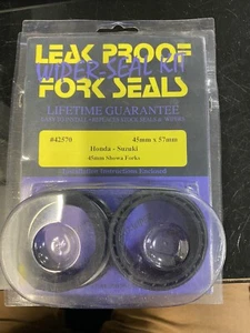 Leakproof fork seals - Picture 1 of 2