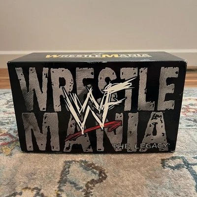 Vintage WWF WrestleMania - The Legacy VHS Box Set Volumes 1-14 - Image 1 of 4