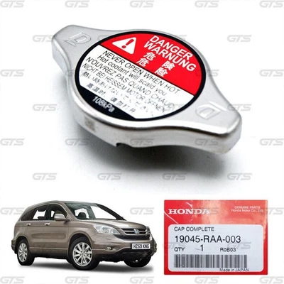 19045-RAA-003 Cooling Radiator Cap For Honda Civic Accord CR-V 2007 2010 - 2016 - Image 1 of 4