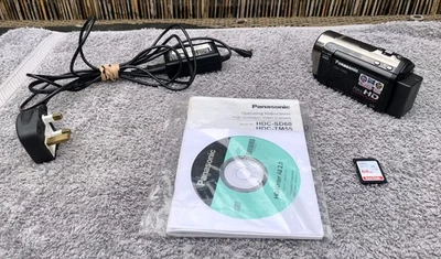 Panasonic HDC-TM60 Handheld HD Zoom Digital Camcorder BLACK, Charger + 64GB Card - Image 1 of 4