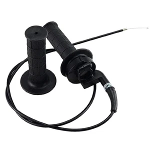 Throttle Handle Grips and Cable for ATV Quad Pit / Dirt Bike Baja Mini Bike M... - Picture 1 of 8