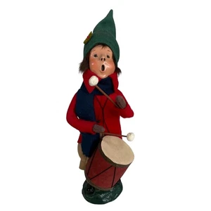 Vintage Byers’ Choice 1983 Christmas Caroler Little Drummer Boy Signed Rare - Picture 1 of 8
