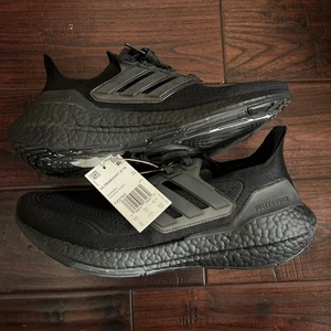 Adidas Ultraboost 21 Tenis Mujer EE. UU. Talla 10 Negro Atlético Con Cordones FZ2762 - Imagen 1 de 5