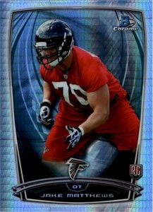 2014 Bowman Chrome Prism Refractors #127 Jake Matthews /5 - FB - Picture 1 of 2