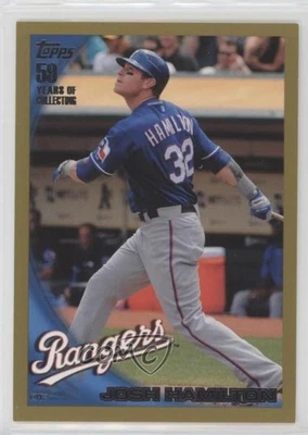 2010 Topps Gold /2010 Josh Hamilton #175 - Image 1 of 2