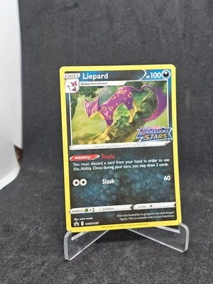 Pokemon Card Liepard (SWSH187) (Prerelease Promo) Sword and Shield Promos Promo - Image 1 of 2