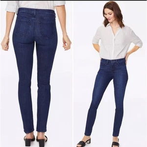 NYDJ ALINA Denim Jean Leggings skinny 38x30 Size 18 - Picture 1 of 11