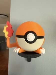Charmander Ball | 3D Printed | Specialty Pokeball Collection - Bild 1 von 2