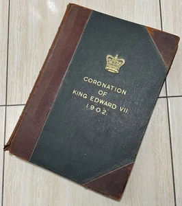 Krönung von König Edward VII 1902 Black & White Pears The Sphere Rare Royalty’s - Bild 1 von 11