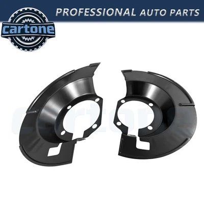 2Pcs Front LH & RH Side Brake Dust Shield for Dodge Ram 2500 3500 2003 - 2008 - Изображение 1 из 4