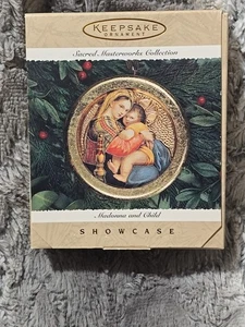 Hallmark ornamento 1995 serie vetrina Madonna con bambino (NUOVA) - Foto 1 di 3