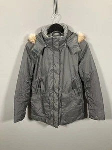 HELLY HANSEN PARKA Jacket - Size Small - Charcoal - Good Condition - Women’s - Picture 1 of 6