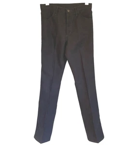 Wrangler Wrancher Dress Pants Men Sz 32 X 34 Mexico Polyester 5 Pocket 82NV Blue - Picture 1 of 10