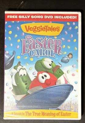 New 2004 Veggietales “An Easter Carol” DVD Free Silly Song DVD Included - Image 1 of 4