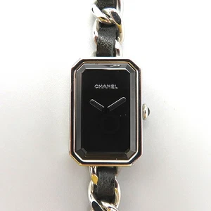 Chanel H3749S PREMIER Lock Iconic S Size Steel Quartz Triple Chain Bracelet Wome - Picture 1 of 5