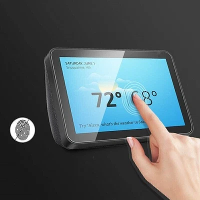Ultra Thin Premium Tempered Glass Screen Protector Film For Amazon Echo Show 8 - Image 1 of 4