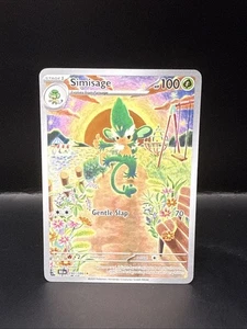 Pokémon Simisage 090/086 Sv: Black Bolt Holo A - Picture 1 of 5