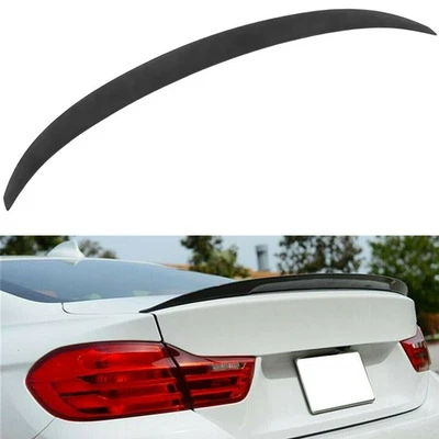Rear Trunk Lip For 2013-UP BMW 428i 435i 440i Spoiler Wing Matte Black Foto 1 de 4