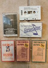 Set of Six Christian Hymns on Audio Cassettes