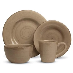 Tag Sonoma 16-Piece Dinnerware Set - Tan - Picture 1 of 8