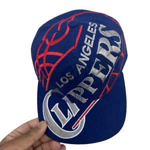 Gorra Personalizada Los Angeles Clippers Logo Grande Snapback Personalizada Retro Azul Cúpula - Imagen 1 de 8