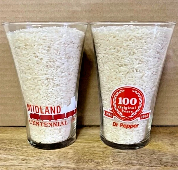 DR PEPPER 100 оригинальных лет ~ питьевой стакан ~ 1985 - Изображение 1 из 1