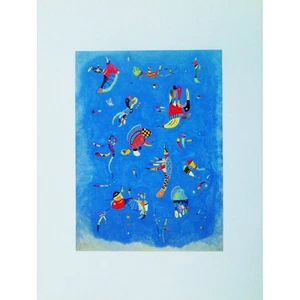 Wassily KANDINSKY Bleu de Ciel Sky Blue 1940 Musée Art Modern Paris E Hazan 1992 - Bild 1 von 1