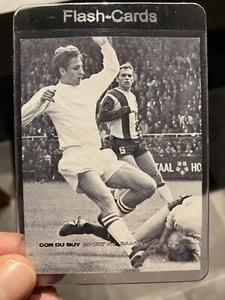 Promo Card 1969 Johan Cruyff -soccer card - Puma - Cor Du Buy - Cruijff - Bild 1 von 2