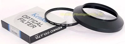 Canon EF 70-200 mm f/2,8 L IS USM ajuste filtro UV 77 mm + parasol gran angular E77 Foto 1 de 4