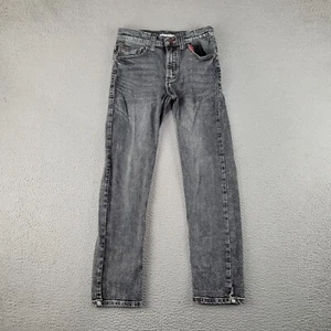Wrangler Jeans Boys 12 Regular Gray Slim Fit Straight Leg Western Cowboy Denim - Picture 1 of 11
