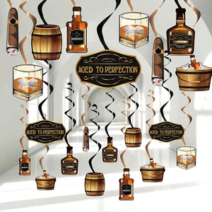 21 Stck. Whiskey Geburtstag Party Dekorationen für Männer gealtert bis perfekt Party Zubehör - Bild 1 von 7