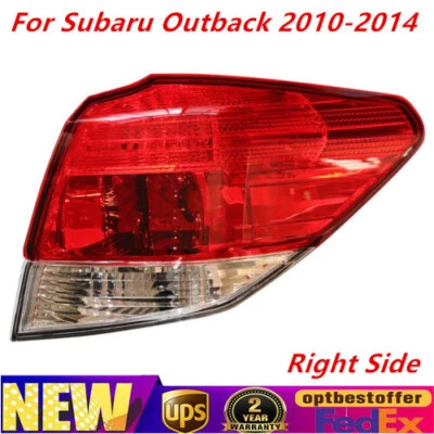 For Subaru Outback 2010-2014 Right Passenger Side Tail Lamp Outer Rear Lamp USA Foto 1 de 4