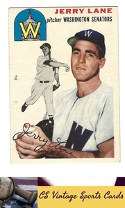 1954 Topps #97 Jerry Lane ROOKIE - Picture 1 of 2