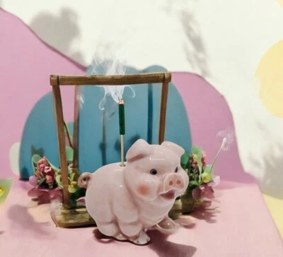 Colocar palitos de incienso en forma de animales Foto 1 de 4