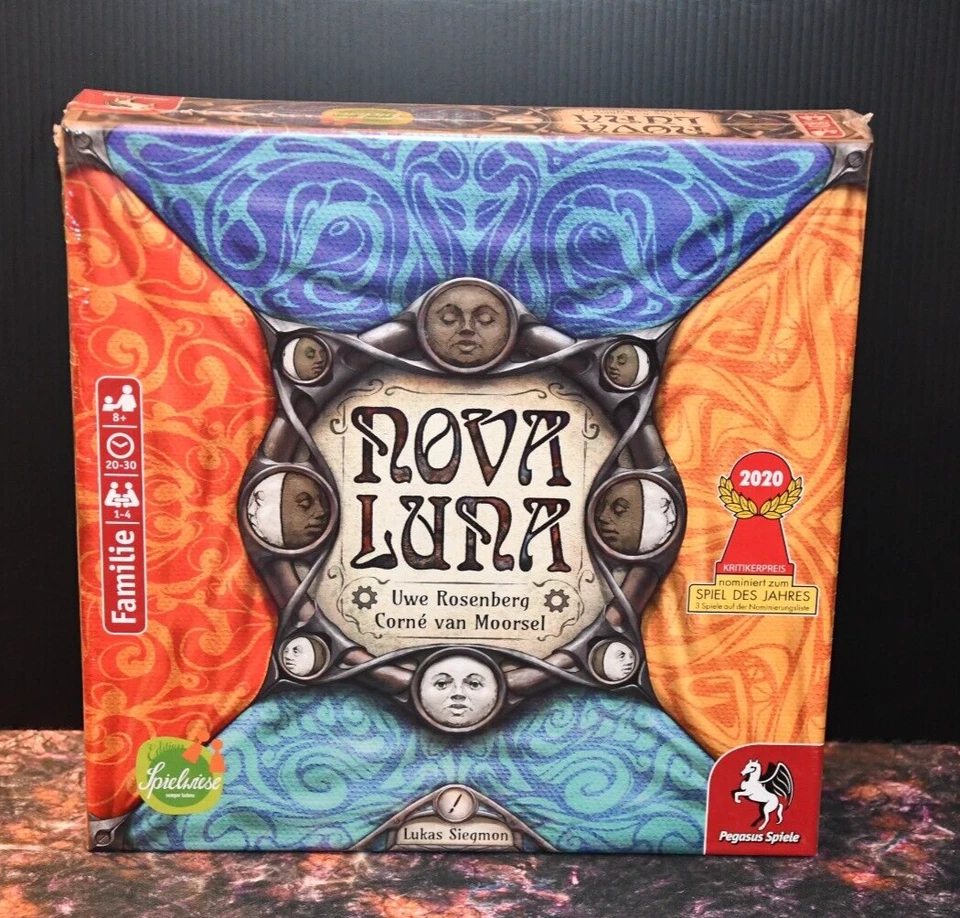 Nova Luna Uwe Rosenberg Pegasus Juegos (Edición Spielwiese) BNIS Foto 1 de 1