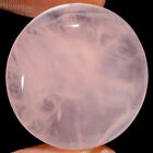 Naturalny kwarc różowy okrągły kształt kaboszon luźny kamień szlachetny 75 ct 31X30X10mm X-19286