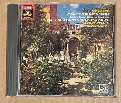 Debussy: Images Pour Orchestre: Previn - RARE out of print import CD Foto 1 de 2