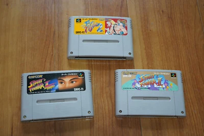 Lot of 3 Super Famicom Games - Final Fight 2, Street Fighter II Turbo, Super SF2 - Image 1 of 4