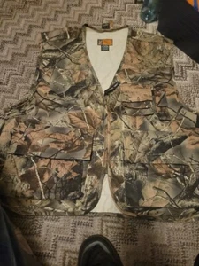 TRALCREST Camo Hunting Vest, Men's 2XL. USED ONCE, Multiple Pockets - Picture 1 of 13