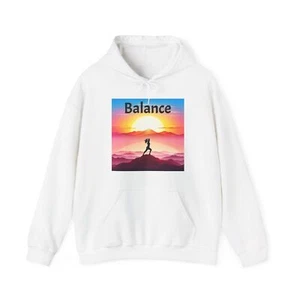 Unisex Heavy Blend™ Hooded "Balance" Sweatshirt - Picture 1 of 5
