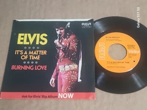 Elvis Presley "It's A Matter Of Time / Burning Love" PS 1972 NM - Bild 1 von 5