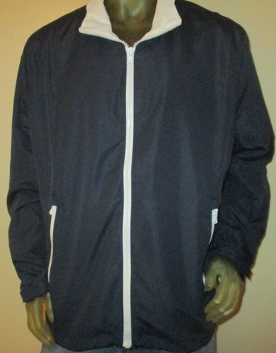 GIACCA ANTIVENTO UOMO MICHAEL KORS STYLE MX2609WZEV0 BLU BIANCO TAGLIA XL