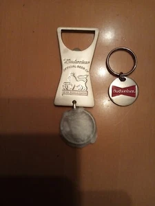 Budweiser Bottle Opener And Keyrings. Ideal Gift. NEW - Picture 1 of 2