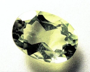 14 x 10 x 7mm OVAL CUT 5.73cts LEMON QUARTZ GEMSTONE BRAZIL SI GRADE - Picture 1 of 2