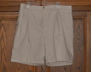 SUN RIVER HOMBRE PANTALONES CORTOS BEIGE VESTIDO INFORMAL TALLA 40 - Imagen 1 de 2