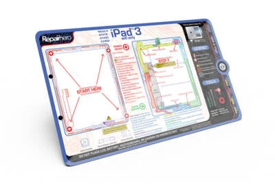 Apple iPad 3 Reparación Alfombrilla Tornillo No Magnético RepairX Hero Foto 1 de 4